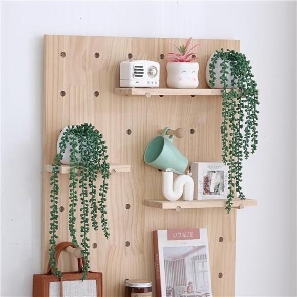 Artificial Succulents HangingPlants,Faux String of Pearls Plants for Home Office - Picture 6 of 7